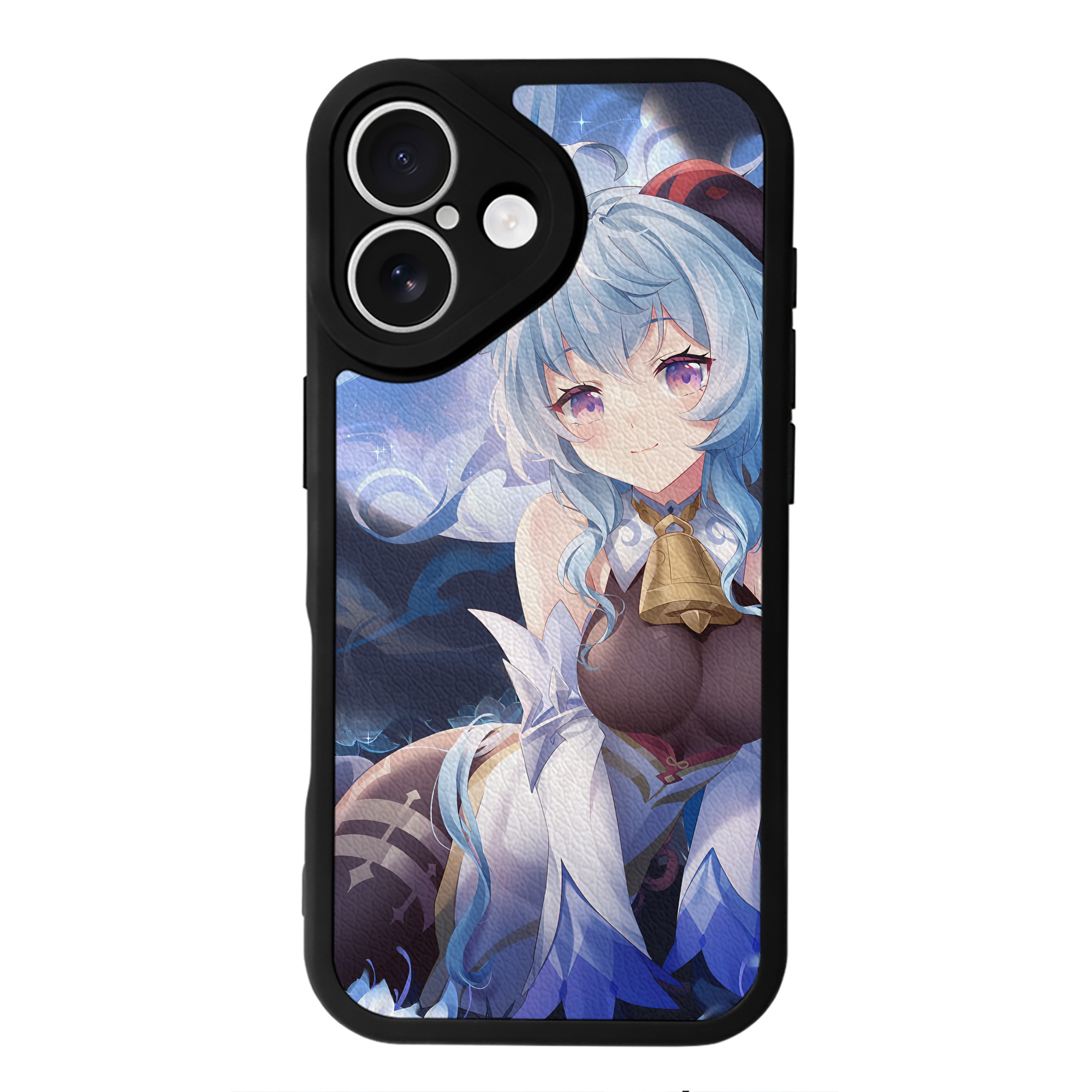 げんし神 genshin 【iPhone 16シリーズ対応】シリコンスマホケース（レザー調） 材質：シリコン